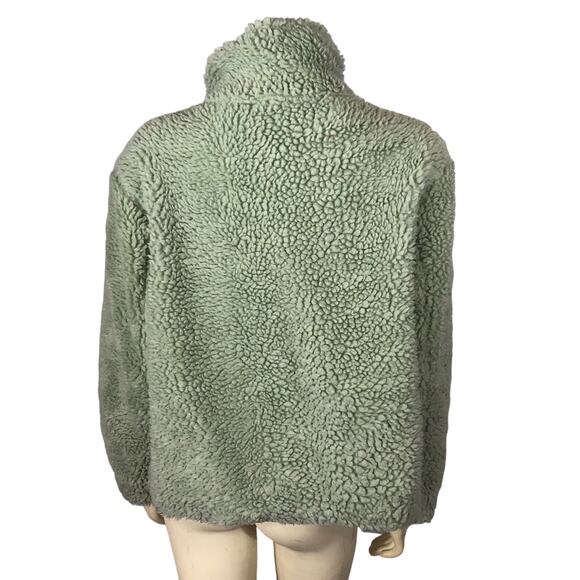 PacSun Daisy Street Sherpa Teddy Jacket size M/L - Picture 3 of 13